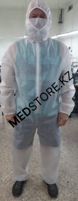 Комбинезон нестерильный (материал – спандбонд пл.60м2)