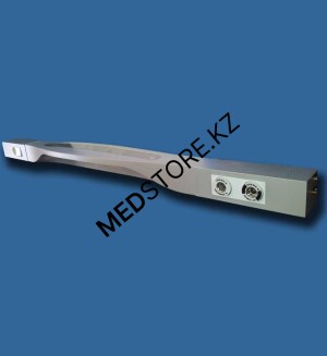 Консоль палатная Элема-Н КМП1 АЛ1  (настенная на одного пациента; алюминиевый корпус; длина 1400 мм)