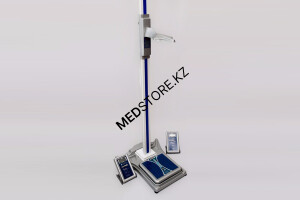 Ростомер электронный медицинский напольный РЭП с Весами напольными медицинскими электронными ВМЭН-150-50/100-И-Д1-А (бат., интерфейс)