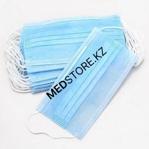 Маска на резинках медицинская 3-х слойная Biorespix®
