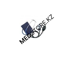 Прибор для измерения АД Beemon Aneroid, 50х15см синий, модель BL-ASM-4, со стетоскопом Biorodax