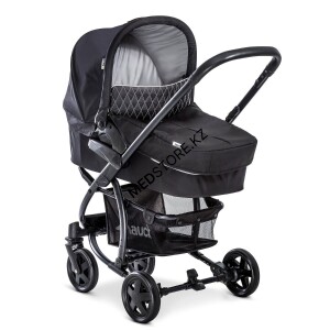 Коляска Hauck Malibu 4 Trio Set 3в1, black/silver