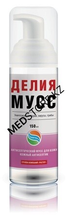 Кожный антисептик Делия-мусс флакон 150 мл.