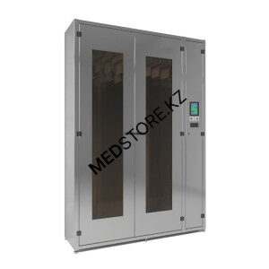 Шкаф для хранения 10 эндоскопов с продувкой и сушкой каналов, 2х30W, 1х15W"СПДС-10-ШСК"