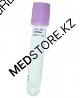 Вакуумная пробирка с К3ЭДТА 6мл (сиреневая крышка)