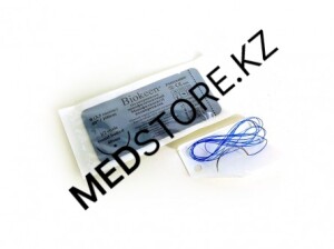 Шовный Biokeen полипропилен монофил.синий,USP 5/0(М1),90 см, 2 иглы кол.18 мм, 1/2, нерас.стер.РМ85018C0