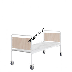 Кровать медицинская (102G-k спинки ЛДСП) (На колёсах) - без доп.комплектации