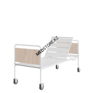 Кровать медицинская (102G-k спинки ЛДСП) (На колёсах) - без доп.комплектации