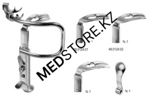 Расширители ротовые Malek Mouth Gag pediatric Complete Set 48.0124.00