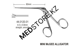 Щипцы ушные Alligator Micro Ear Fcps smooth, 4mm, 8.5cm 44.0120.01