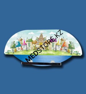 Консоль палатная настенная декоративная Элема-Н КМП1-Д (1200х600х100 мм)