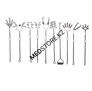 Зонды массажные логопедические по методике Пиляевой, комплект из 10 штук