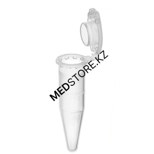 Пробирка микроцентрифужная (Эппендорфа) 1,5 мл, с делением, п/п №1000