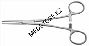 Зажим кровоостанавливающий прямой зубчатый №1 160мм