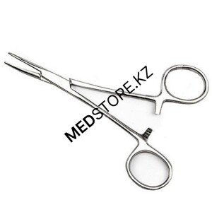 Зажим кровоостанавливающий изогнутый типа "Москит"