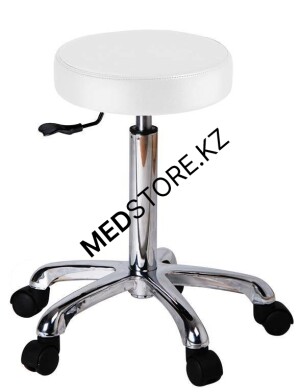 Стул врача без спинки, белый