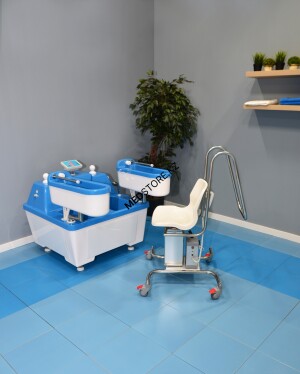 Ванна 4-х камерная «Истра-4К» струйноконтрастная (с поворотным цифровым сенсорным дисплеем на 360)