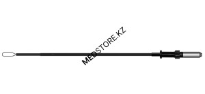 ЕМ164 электрод-петля, овал 2,2 х 7 х 0,3 мм, удлиненный стержень