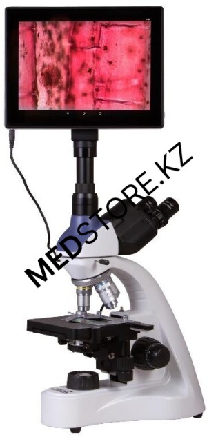 Микроскоп цифровой Levenhuk MED D10T LCD, тринокулярный