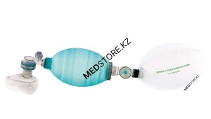 Мешок для ручной ИВЛ типа Амбу, для взрослых, многоразовый, V 1600 мл