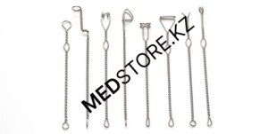 Зонды массажные логопедические, комплект из 8 штук