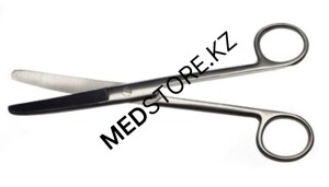 Ножницы тупоконечные вертикально изогнутые, 170 мм