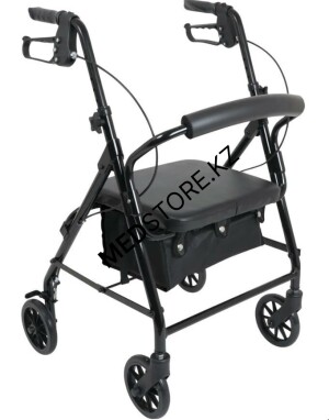 Ходунки - роллатор HQ426 (с сиденьем, с корзиной, складные)