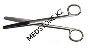 Ножницы тупоконечные, прямые, 150 мм