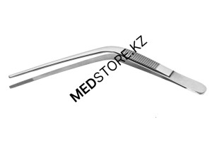 Пинцет ушной горизонтально-изогнутый 105х1,5
