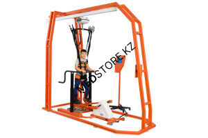 Подвес реабилитационный для вертикализации пациента «Орторент», модель «Орторент С++ детский (стационарный с роботизированной (кинематической) системой имитации шага)»