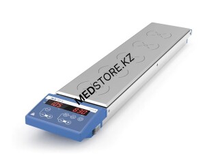 Мешалка магнитная RT5 c подогревом, 5-местная, скорость - 0-1000 об/мин, объем перемешиваемый -5х0,4л, t- до120°С