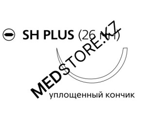 Шовный фиолетовый PDS II М2 (3/0) 70см игла колющая 26мм, w9124H