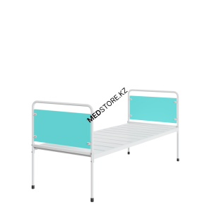 Кровать медицинская (100M спинки ЛДСП)(Без колёс)
