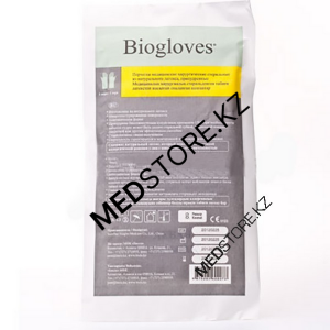 Перчатки латекс смотр нестер текстур размер M неопудр г/аллерг BioglovesPF