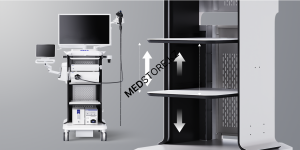 Стойка эндоскопическая (тележка) AET-3 (металл) (Aohua, Китай)