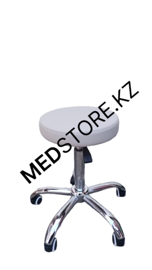 Стул врача без спинки, серый