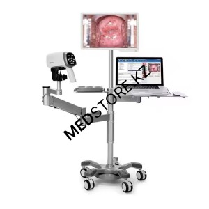 Видеокольпоскоп С6А HD Edan с поворотной подставкой и лотком для ПК