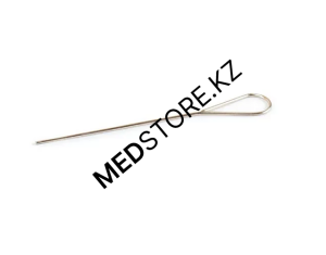 Зонд с навивкой для исследования, очистки и смазывания ушной, d-1,0 , 113 мм.