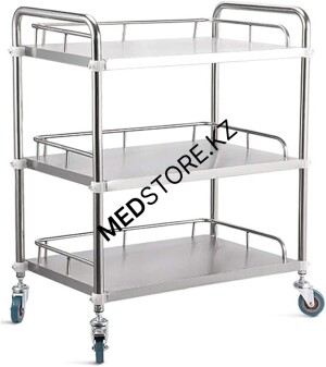 Стол инструментальный с 3-мя полками MS-03 (600х400х860 мм)