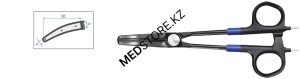 ЕМ323 Биполярный инструмент ТЕРМОШОВ (зажим для лигирования крупных сосудов, длина 190 мм, два штекера 2,7 мм)