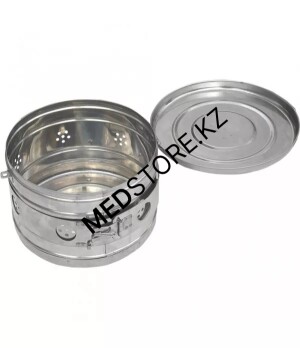 Коробка стерилизационная круглая бикс КСК-6