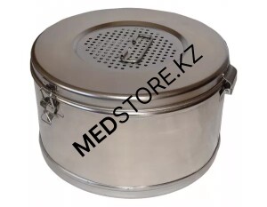 Коробка стерилизационная круглая с фильтром бикс КСКФ-3
