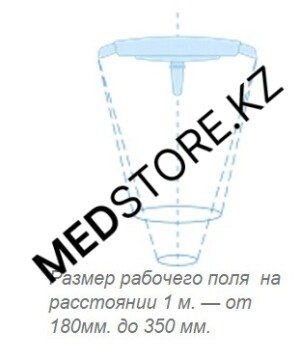 Светильник операционный потолочный ЭМАЛЕД 500/500