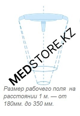 Светильник операционный потолочный ЭМАЛЕД 500