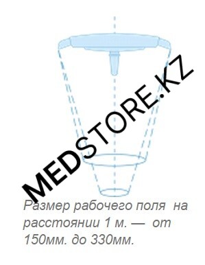 Светильник операционный потолочный ЭМАЛЕД 300/300