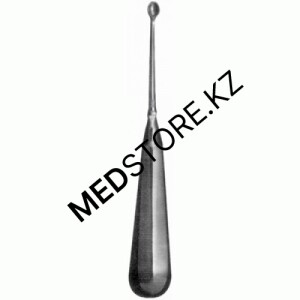 Ложка ушная острая малая жесткая, 185 мм, 44.0342.18