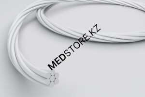 Нить хирургическая капроновая крученная м/р № 6 (USP 3-4 длина 75см) с иглой