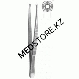 Пинцет зубчатолапчатый 150 мм (П-83)