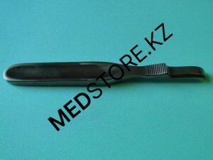 Распатор изогнутый малый, 175 мм, 28.0535.17