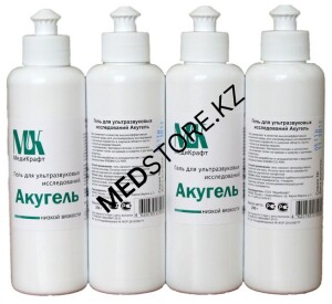Гель для УЗИ «АКУГЕЛЬ» низкой вязкости, бесцветный, 1кг
